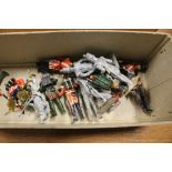 A collection of assorted painted lead figures (one box)