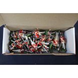 A collection of assorted Redcoat painted lead figures (one box)