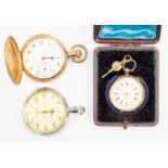 A Smiths 'Yachting Times' chrome plated pocket watch,