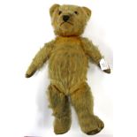 Jointed 1930/40's mohair teddy bear,