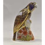 Royal Crown Derby Winged Parrot, signed by Artist,