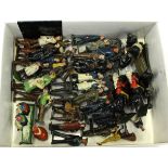 Assorted lead figures by Britains, John Hill & Co. etc.