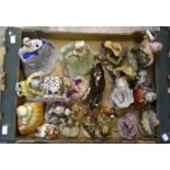 A collection of assorted ceramics including; Hummel figures, Franklin Mint,