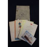 White Star Line ephemera relating to the cruise of the S.S.