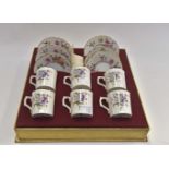 Royal Crown Derby Posies pattern 12 piece coffee service,