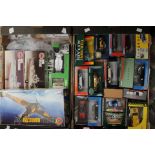 Two boxes of assorted diecast vehicles, mostly Corgi Vanguards,