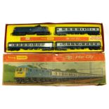 Triang Hornby Inter City Set R644A with Pantograph and Lighting Coaches.