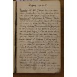 Edwardian manuscript diary of a voyage to Egypt, November 4 1904 to April 22 1905,