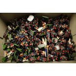 A collection of assorted painted lead soldiers (one box)