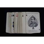 WWI playing cards with chromolithographic designs, by the Worshipful Company of Makers of cards,