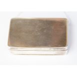 Vesta Case: A Victorian silver smoker's pocket companion comprising a rectangular box opening to