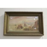 E..Lewis (British, early 20th Century), Isle of Wight, signed l.l.