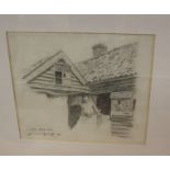 A pencil sketch by William Lee Hankey