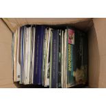 A collection of LP records, including pop from 60's/70's, acker bilk,