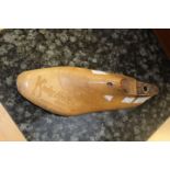 A vintage wooden shoe horn from the musical Kinky Boots 2015 with provenance