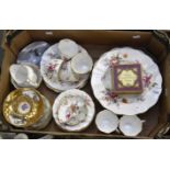 Royal Crown Derby "Posie" pattern part dinner tea service, including dinner plates,