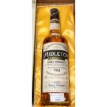 Midleton very rare Irish Whiskey, drawn from cask and bottled in the year 1984 in original box,