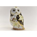Royal Crown Derby Twilight Owl paperweight,