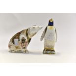 Royal Crown Derby penguin,