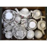 A Wedgwood bone china tea-set