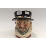 A Royal Doulton Beefeaters character jug