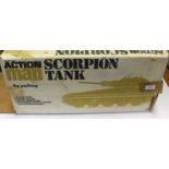 A boxed Action Man Scorpion Tank, Palitoy.