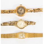 A vintage ladies Rotary wristwatch,