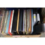 Six boxes of records, various labels, presses etc including Classical, easy listening,