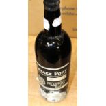 Vintage Port label marked Croft 1935, bottled 1937 shiped and bottled by Cox & Malin Ltd,