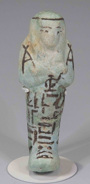 Egyptian Faience Shabti for Hor, Priest of Amun