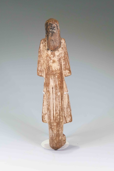 Egyptian Wood Overseer Shabti - Image 2 of 2