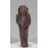 Egyptian Dark Green Faience Shabti