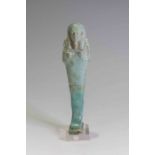 Egyptian faience shabti