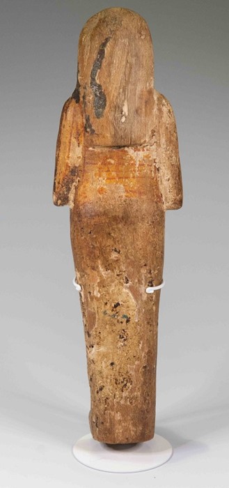 Egyptian wooden shabti - Image 2 of 2