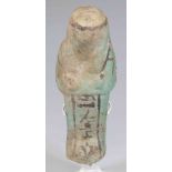 Egyptian Faience Shabti for Ta-Khonsou