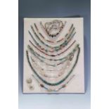 COLLECTION OF EGYPTIAN NECKLACES