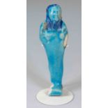 Egyptian Turquoise Faience Shabti