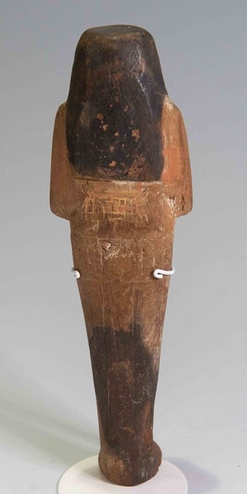 Egyptian Ramesside Wooden Shabti - Image 2 of 2