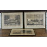**REOFFER IN APR LONDON 40/60**After Highmore A set of three 18th century black and white engravings