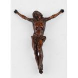 **REOFFER IN APR LONDON 300/500**19th Century Italian carved wooden Corpus Christi, 21 cm high