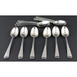 A Victorian set of twelve Scottish silver coffee spoons, by Hamilton & Inches, assayed Edinburgh
