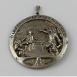 **REOFFER IN APR LONDON  20/40**"Lief Erikson discovers America", (continental), a silver pendant/