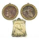 **REOFFER IN APR LONDON 40/60**Belgium, World War I, King Albert & Queen Elizabeth, a pair of cast