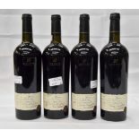 Four bottles Donoso Domaine Reserve 1997 (Maule Valley Chile), Unfiltered Estate bottled.