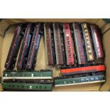 Collection of '00' Guage coaches, Lima, Mainline, Hornby,
