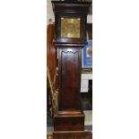A mid 18th Century 30 hour oak long case clock, the brass dial inscribed 'Henry Payton', Bromsgrove,
