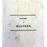 Chambers, John - A General History of Malvern, 1817, first edition,