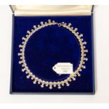 A Mainline collar necklace sterling silver (boxed)