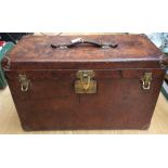 Louis Vuitton, an early 20th Century Louis Vuitton steamer trunk,