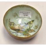 1930's Luster butterfly bowl,